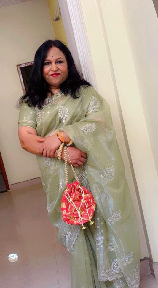 Women Velvet potli Bags