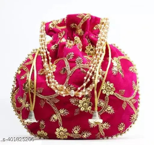 Women Velvet potli Bags